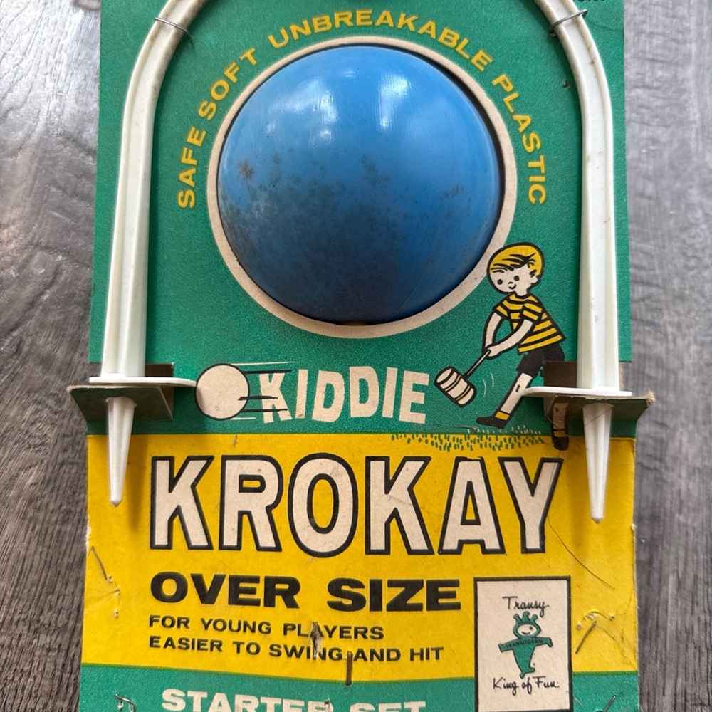Vintage Kiddie KroKay Toy